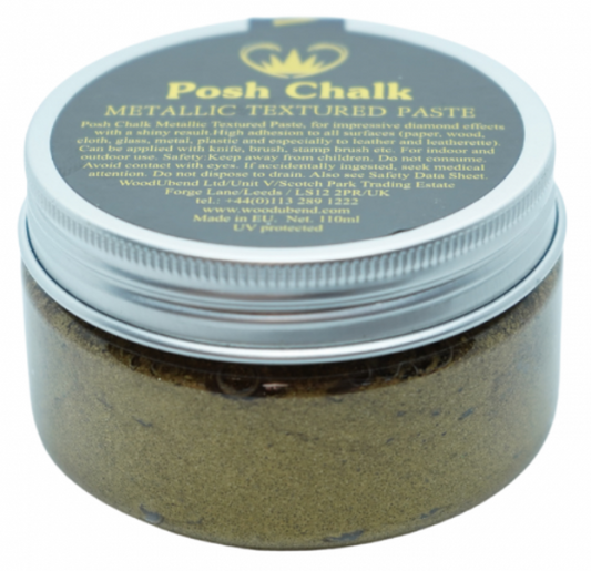 Posh Chalk Textured Paste - Vintage Gold