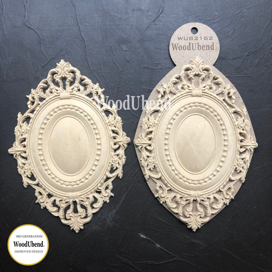 WoodUBend 2162 - 2 pieces - Decorative Plaque