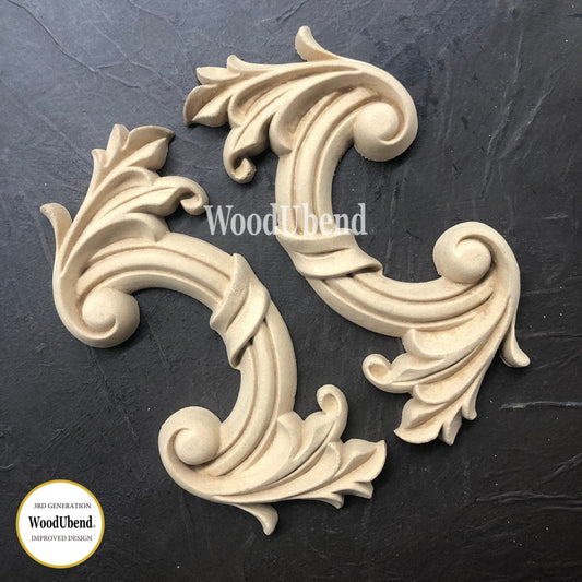 WoodUBend WUBX1017.11 - Set of 2 Crescents