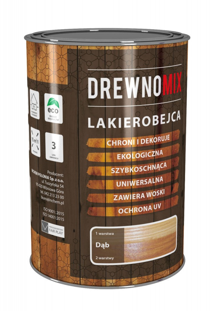 Drewnomix Дървен лак - 900ml