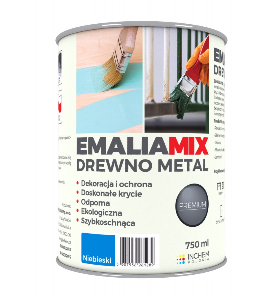 Drewno Metal - Боя за метал и дърво - Metal and Wood - Sin/Blue