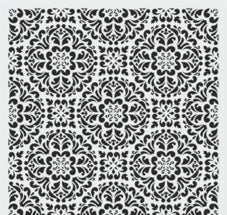 Posh Chalk Stencil - Kaleidoscope - 50 x 50cm