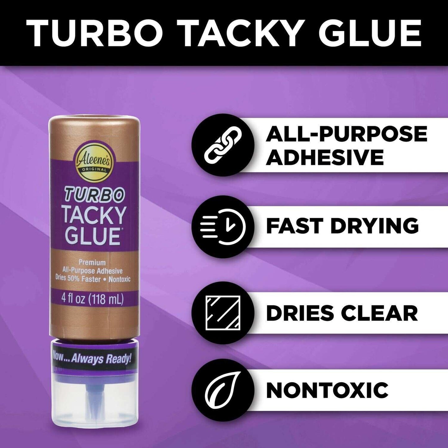 Always Ready Tacky Glue Turbo 118 ml (4oz.)